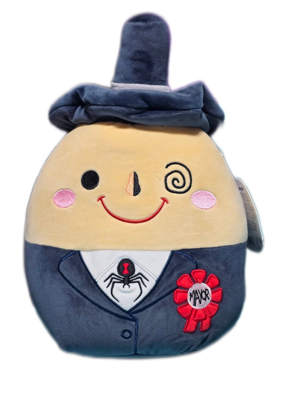 Disney Squishmallows Nightmare Before Christmas Mayor NWT 2 sided